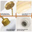 Luminaire suspendu Mid-Century doré nordique-493658