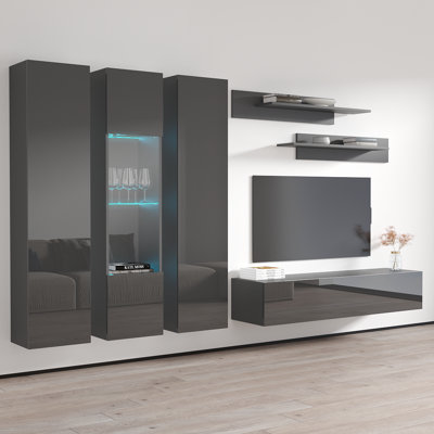 Meuble audio-vidéo flottant Fly