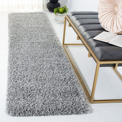 Assiya Shag Performance Solid Color Rug
