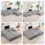 Canapé modulaire en velours en L Boneless de 134 po avec assemblage zéro-1520706847