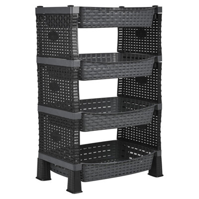 Alexande 41cm W Plastic Storage Rack