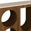 Console en bois massif de style américain.-1462468271