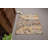 Classic Small Beige Turkish Patchwork Rug Ideal for Entryway with Traditional Anatolian Design