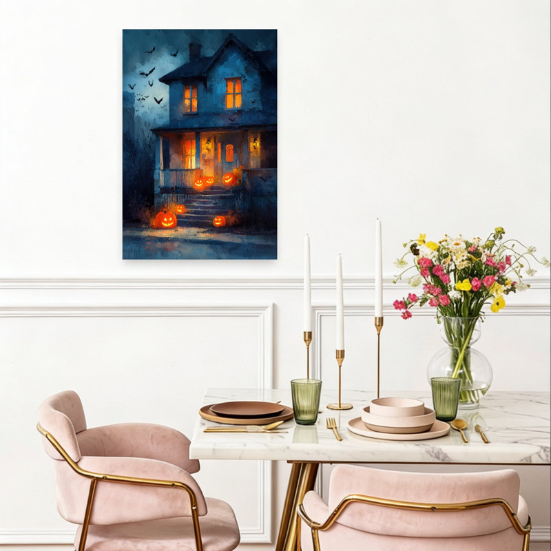 Citrouille allumée Halloween, 24" H x 16" W