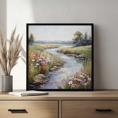 «Strem Bend» par Heidi Kuntz, reproduction d'art