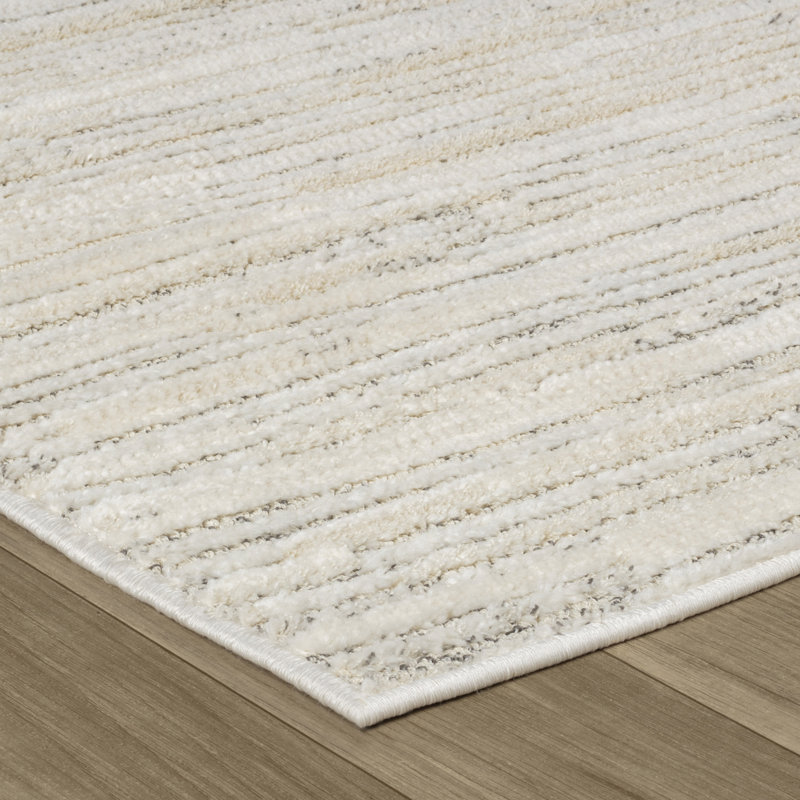 Rug Modern Indoor Runner Rug, Beige Cream., Runner 2'3" x 5'1"