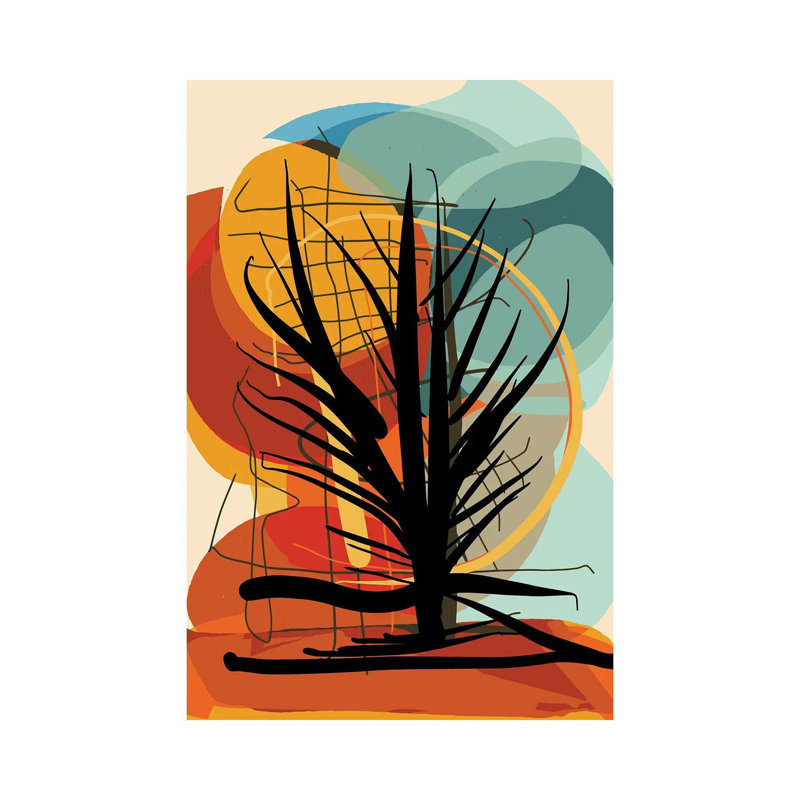Tree In The African Sunset by Emmanuel Signorino - Wrapped Canvas Print, 101.6 cm H x 66.04 cm W x 1.91 cm D