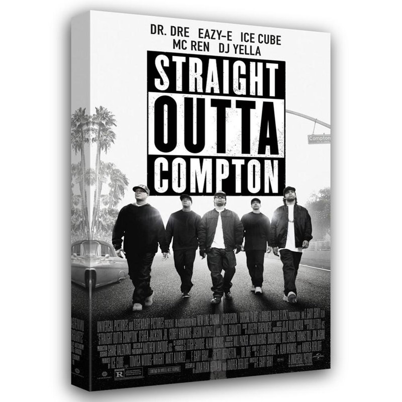 Straight Outta Compton, 24" H x 15" W