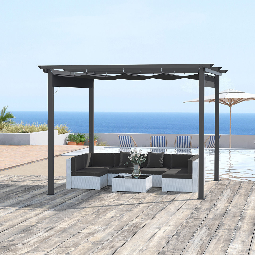 2,95 m x 2,95 m Pergola Adlee