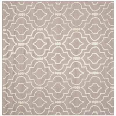 Cannen Hand Tufted Wool Geometric Rug