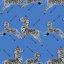 Scm Zebras Azure Linen