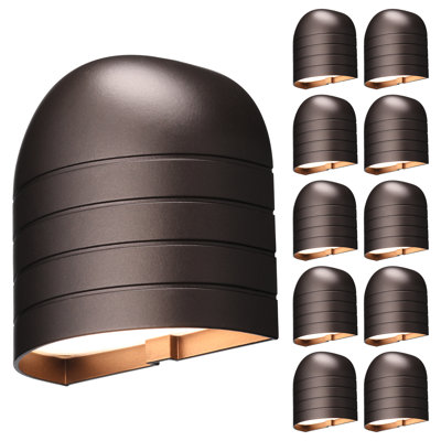 5W Low Voltage RGBCW LED Deck Lights, Landscape Step Railing Fence Light, 3CCT Downward Lighting
