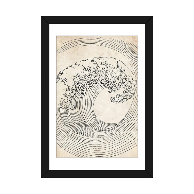Croquis de vague zen rétro_1PFA