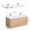 Meuble-lavabo mural avec lavabo et 4 tiroirs-1672791395