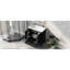 Meuble-lavabo 30 po avec lavabo, armoire multifonctionnelle avec portes et tiroir, bois massif et panneau de fibres à densité moyenne, noir