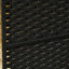 Paravent de 5,6 pi de hauteur, paravent pliable 6 panneaux. Noir pour bureau à domicile, chambre à coucher. Cloison autoportante avec charme tissé à la main et paravent arqué, écran. Attrait élégant