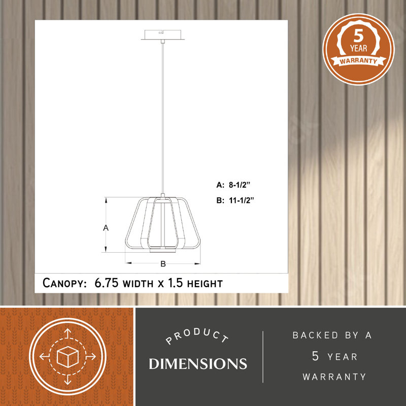 Dalasha 1 - Light LED Geometric Pendant