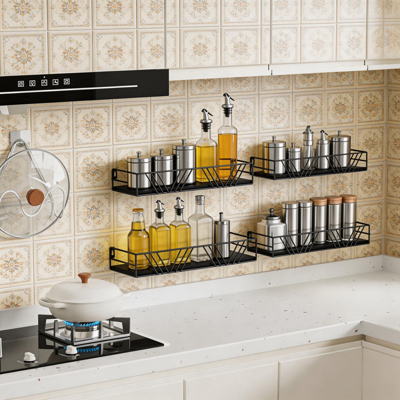 Ensemble de rangement mural rustique en bois flottant