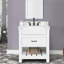 Meuble-lavabo simple 30 po avec lavabo et dosseret en pierre d'ingénierie Dilkhush, pré-assemblé-534705947-534705948