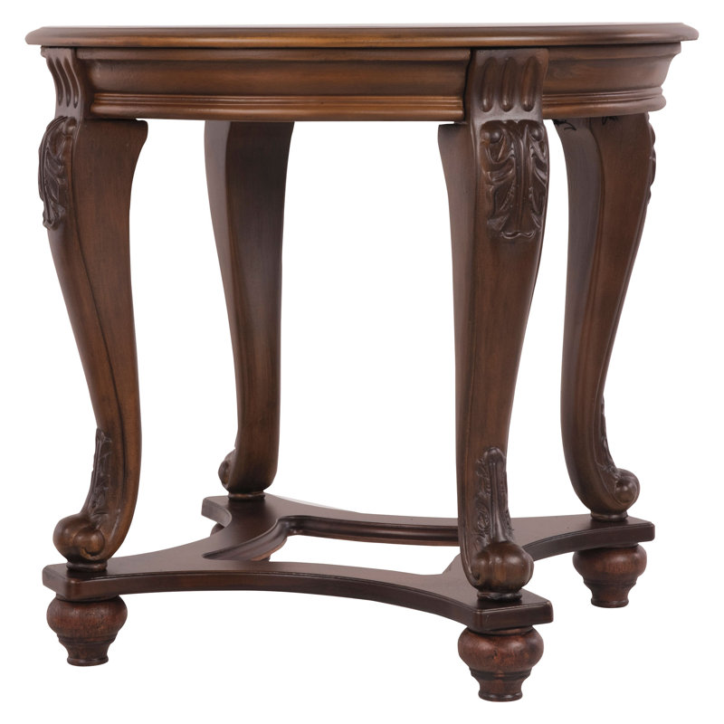Kalson Glass Top End Table