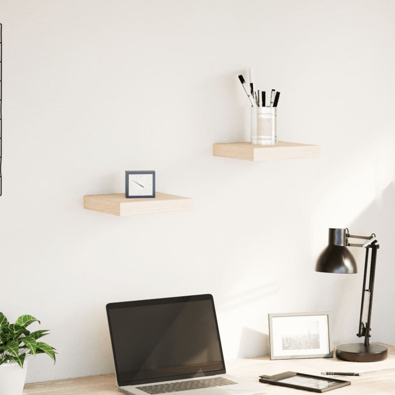 Rohitash Floating Shelf, 4cm H x 23cm W x 23.5cm