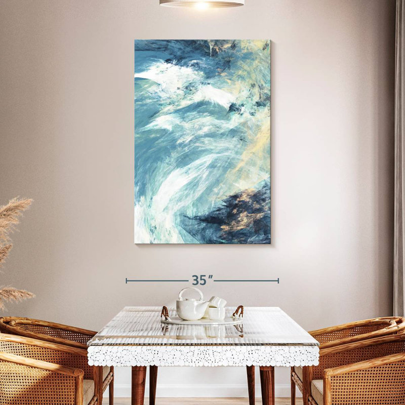 Avery Stormy Ocean, 48" H x 32" W