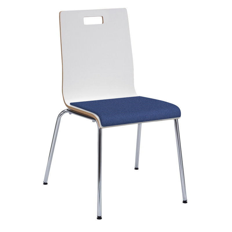 Chaise empilable Jive Series, Crocus, Argent