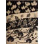 Whimsical Handmade Wool Floral Area Rug-54376868