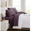 Ensemble de draps plissés à motif de poches très profondes en microfibre 21 pouces avec ourlet plissé Southshore Fine Linens Vilano, 2 taies d'oreiller très grand, mauve-29587742-29587731