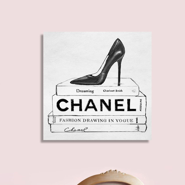 «Simplicity in Fashion», reproduction d'impression sur toile, H 40 po x l 40 po x P 1,5 po