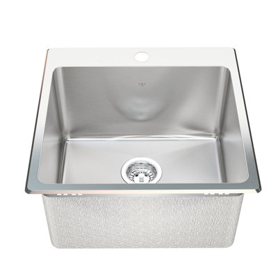 20.13'' L x 20.56'' W Laundry Sink