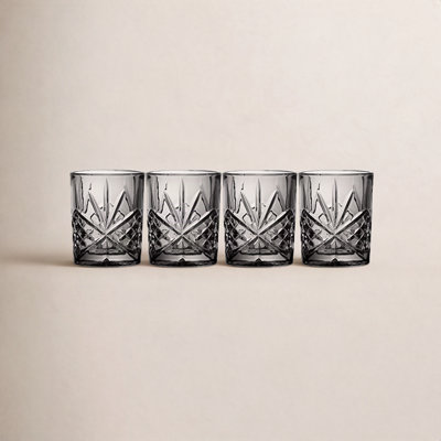 Dublin Crystal Midnight Whiskey Glass 11oz