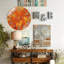 Horloge murale avec chiffres sur fond ardent - horloge murale moderne en verre 12 po