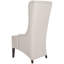 Chaise d'appoint rembourrée en lin Bacall-33246058