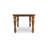 Gela Counter Height Table, 66 Inch Rectangular Top, Traditional, Brown