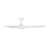 Swirl Indoor/Outdoor 3-Blade LED Smart Ceiling Fan With 2700K-3000K-4000K-5000K Selectable LED Light Kit and Remote Control Included, Works With Alexa and iOS or Android App-117480076