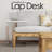 Brockett C-Shaped Sofa Side Table - Modern End Table, Laptop Tray, or Compact Bedside Nightstand-1681533244