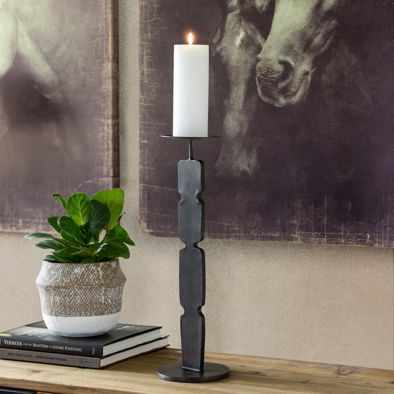 Rustic Modern Pillar, 20.5" H x 6.25" W x 6.25" D