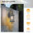 Outdoor Sconce Lights, Outdoor Wall Light Fixtures, Waterproof Exterior Lighting Fixtures With Water Rippled Glass Shade-1164254895