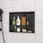 Stainless Steel Shower Niche , Gunmetal Black-1865775670-1865775669