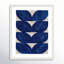 Navy Chevron Painting by Andrea Stokes-628390454-628390858