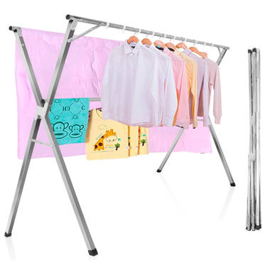 Rebrilliant Steel Foldable Gullwing Drying Rack