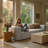 Aurora Pebble Beige Heavy Basketweave Sofa