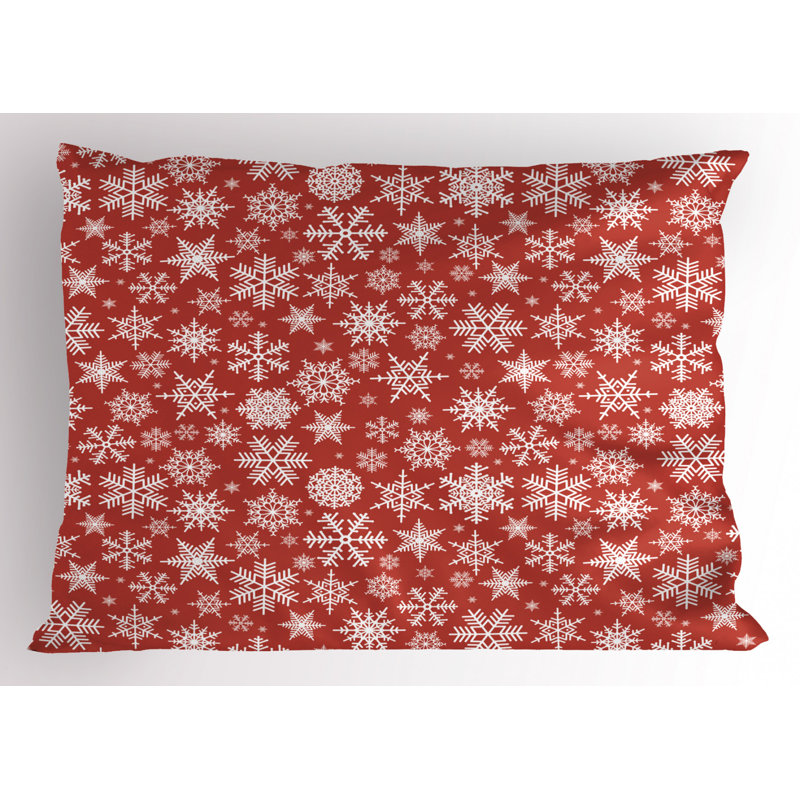 Polyester Floral Sham Set, King