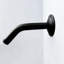 Bras de douche 16 x 12 x 3,5 cm, acier inoxydable chromé, monobloc, filetage NPT 1/2 pouce, fixation murale-1048953335
