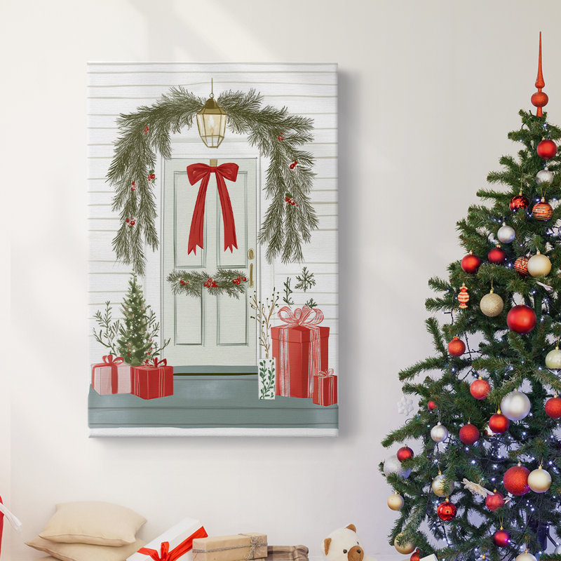 Art des Fêtes de Noël - Toile tendue avec châssis CCLX III, H 24 po x l 16 po