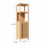 Armoire de rangement, meubles en bambou multifonctionnels de grande capacité