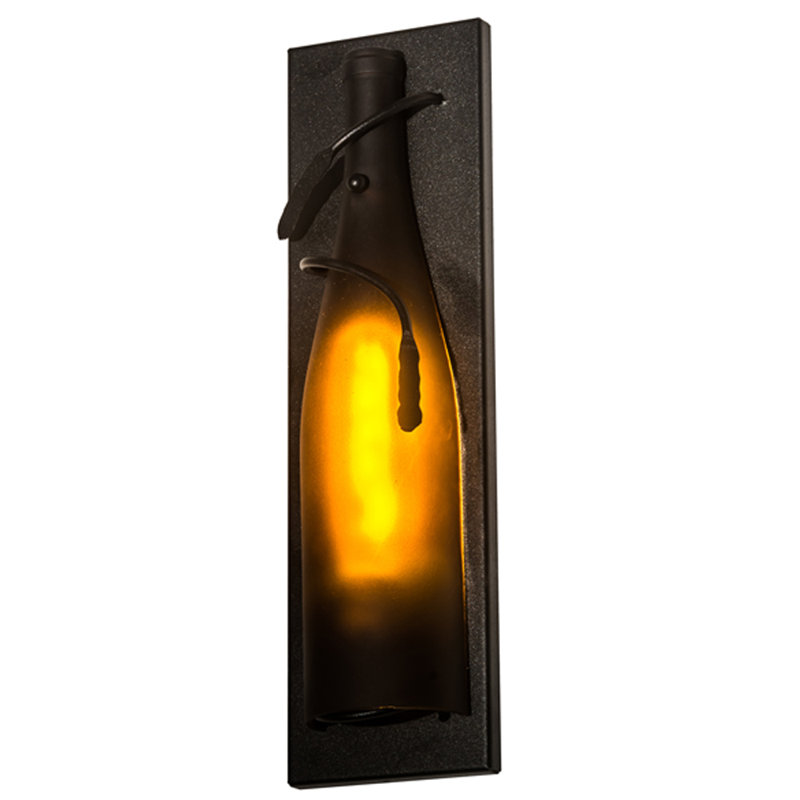 Tuscan Vineyard 1 - Light Flush Mounted Sconce, Gray, Amber, T6.5