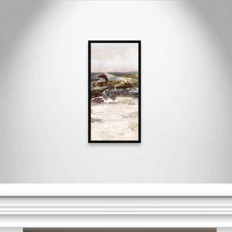«Stoney Peak Print» par Casa Fine Arts, Noir, noir, noir, noir, H 31 po x l 16 po x P 0,75 po