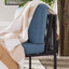 Chaise de patio modulaire avec coussins Runar